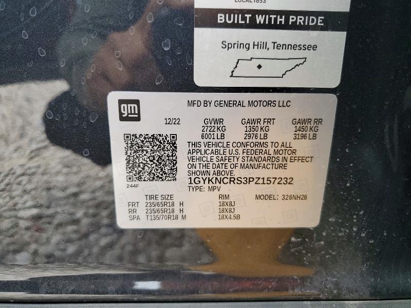 Продажа на аукционе авто 2023 Cadillac Xt5, vin: 1GYKNCRS3PZ157232, номер лота: 77885695