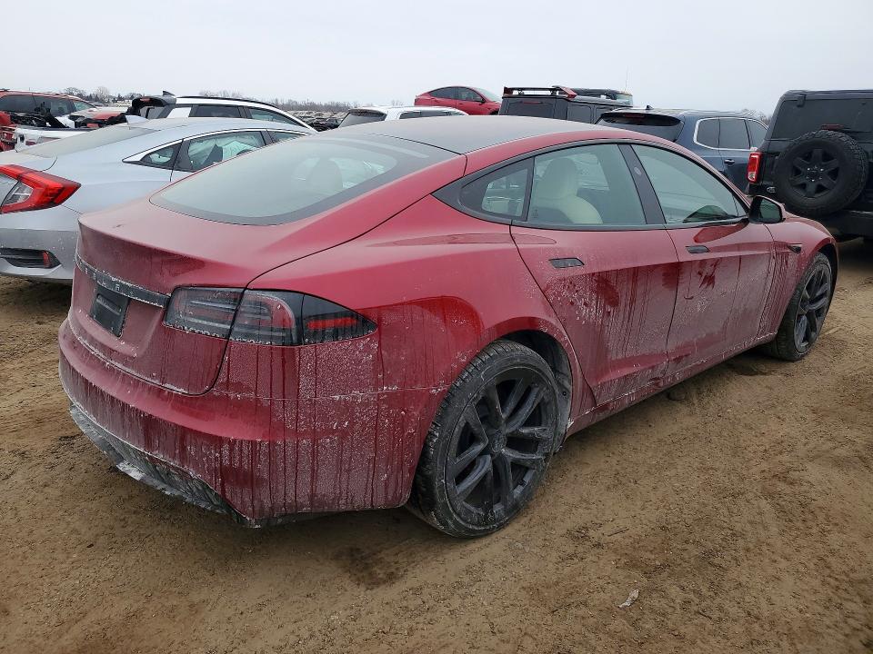 2024 Tesla Model S მანქანა იყიდება აუქციონზე, vin: 5YJSA1E54RF537050, აუქციონის ნომერი: 76233315