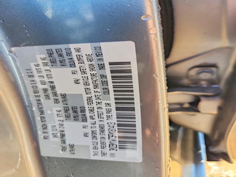 79292275 :رقم المزاد ، 3MZBM1W73FM181413 vin ، 2015 Mazda 3 مزاد بيع