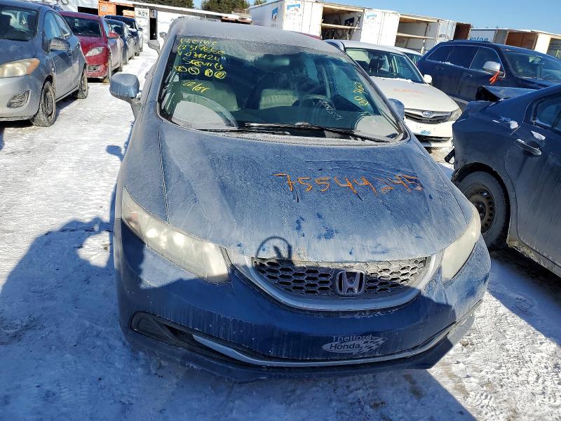 75544245 :رقم المزاد ، 2HGFB2F45DH039924 vin ، 2013 Honda Civic Lx مزاد بيع