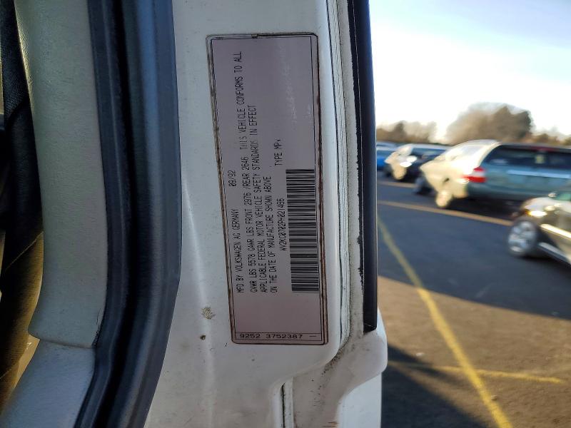 Продажа на аукционе авто 1993 Volkswagen Eurovan Gl, vin: WV2KC0702PH021466, номер лота: 75804525