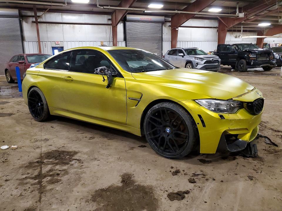 2015 Bmw M4 მანქანა იყიდება აუქციონზე, vin: WBS3R9C56FK332643, აუქციონის ნომერი: 99315385