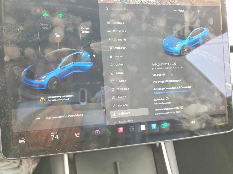 Продажа на аукционе авто 2019 Tesla Model 3, vin: 5YJ3E1EA1KF309387, номер лота: 76857205