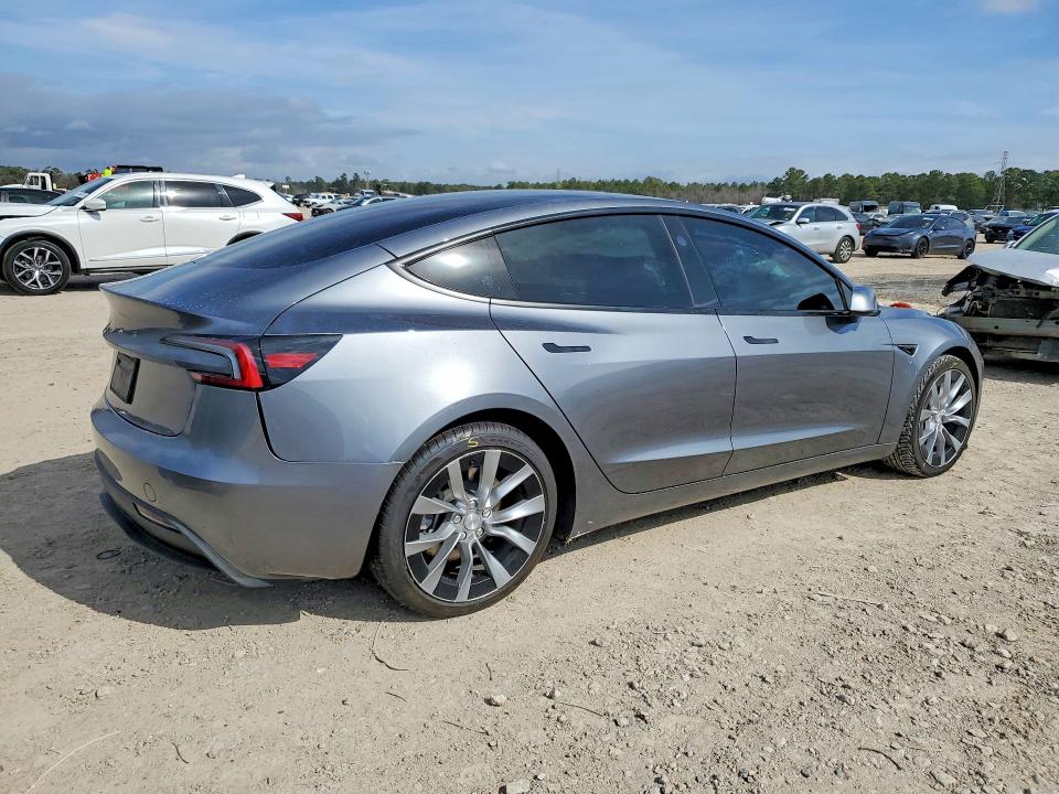 2024 Tesla Model 3 მანქანა იყიდება აუქციონზე, vin: 5YJ3E1EA9RF862198, აუქციონის ნომერი: 74053235