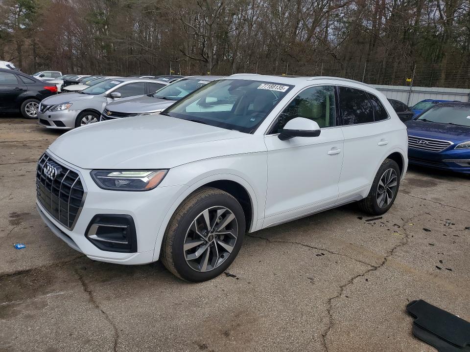 2021 Audi Q5 მანქანა იყიდება აუქციონზე, vin: WA1AAAFY2M2112937, აუქციონის ნომერი: 77188135