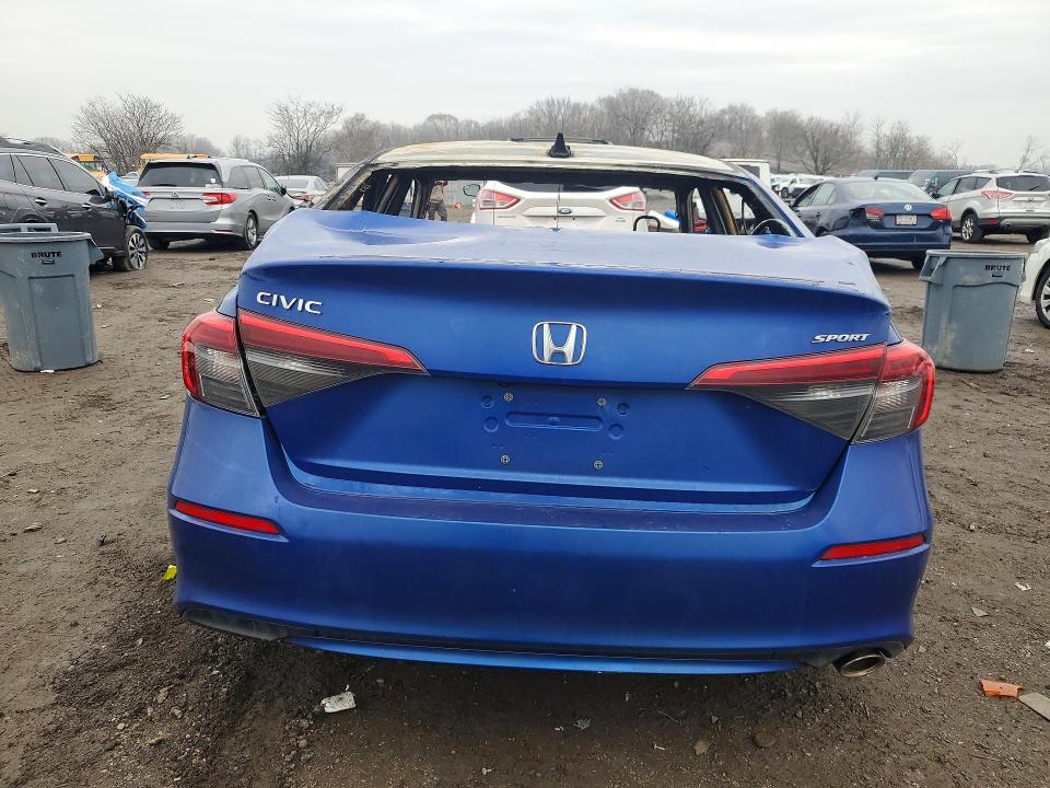 Продаж на аукціоні авто 2022 Honda Civic, vin: 7698987BOSPARTS, номер лоту: 76989875