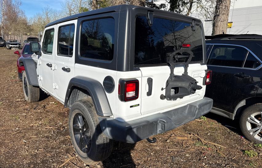 76454355 :رقم المزاد ، 1C4HJXDMXLW347620 vin ، 2020 Jeep Wrangler U مزاد بيع