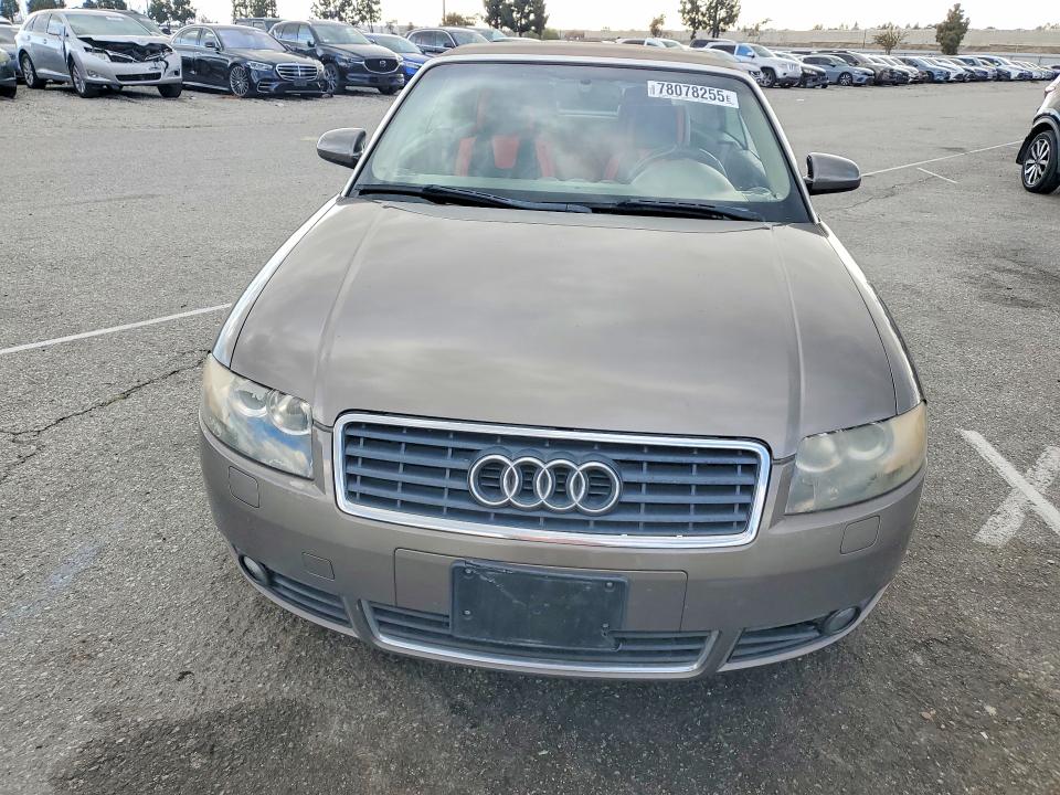 Продажа на аукционе авто 2004 Audi A4, vin: WAUAC48H94K019943, номер лота: 78078255