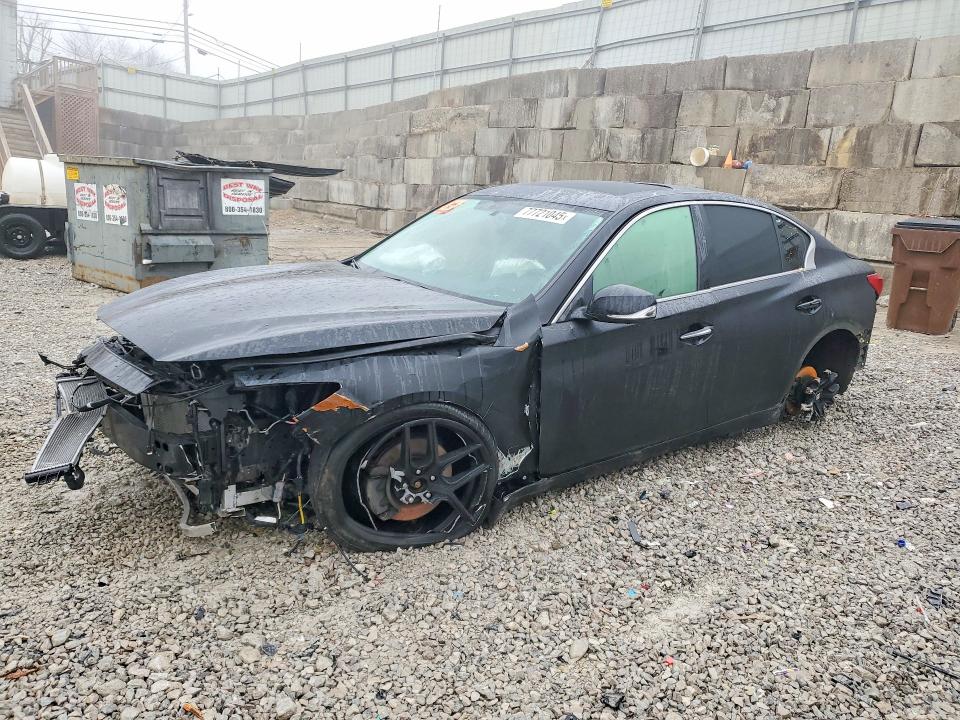 2018 Infiniti Q50 მანქანა იყიდება აუქციონზე, vin: JN1EV7AR9JM435934, აუქციონის ნომერი: 77721045