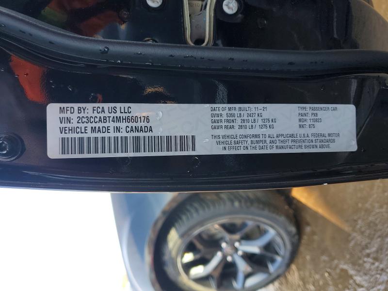 2021 Chrysler 300 მანქანა იყიდება აუქციონზე, vin: 2C3CCABT4MH660176, აუქციონის ნომერი: 76925835