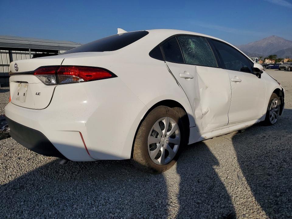 2024 Toyota Corolla მანქანა იყიდება აუქციონზე, vin: 5YFB4MDE2RP179364, აუქციონის ნომერი: 75314625