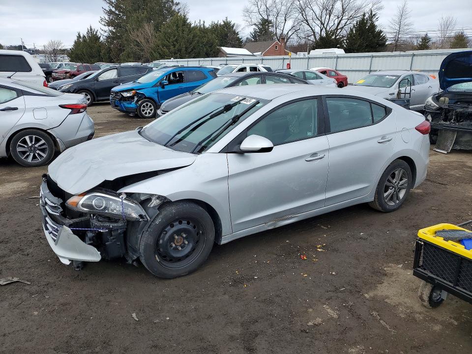 Auction sale of the 2018 Hyundai Elantra, vin: 5NPD84LF3JH303814, lot number: 76781165