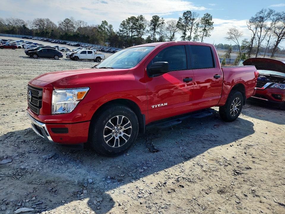 2022 Nissan Titan მანქანა იყიდება აუქციონზე, vin: 1N6AA1EF1NN100152, აუქციონის ნომერი: 48815646