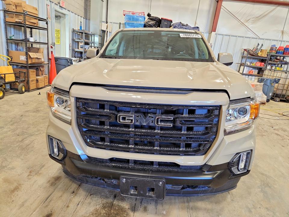 2022 Gmc Canyon მანქანა იყიდება აუქციონზე, vin: 1GTG6CEN6N1126075, აუქციონის ნომერი: 78083775