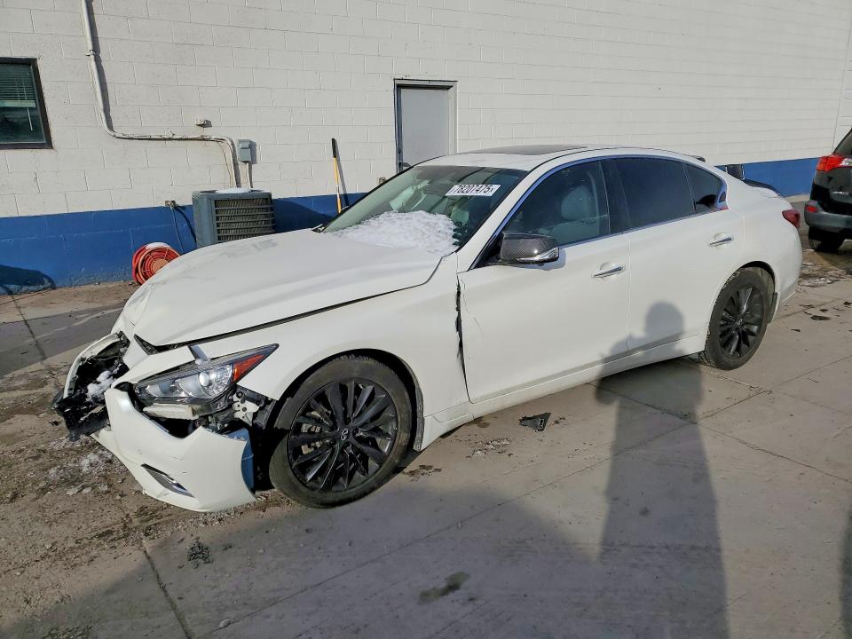 2021 Infiniti Q50 მანქანა იყიდება აუქციონზე, vin: JN1EV7BRXMM754536, აუქციონის ნომერი: 78207475