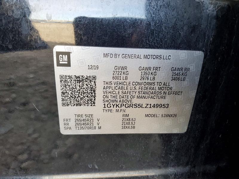 Aukcja sprzedaży 2020 Cadillac Xt6, vin: 1GYKPGRS5LZ149953, numer aukcji: 79038435