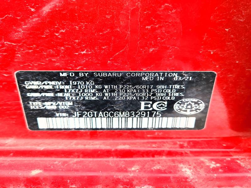 Продаж на аукціоні авто 2021 Subaru Crosstrek, vin: JF2GTAGC6M8329175, номер лоту: 76636435