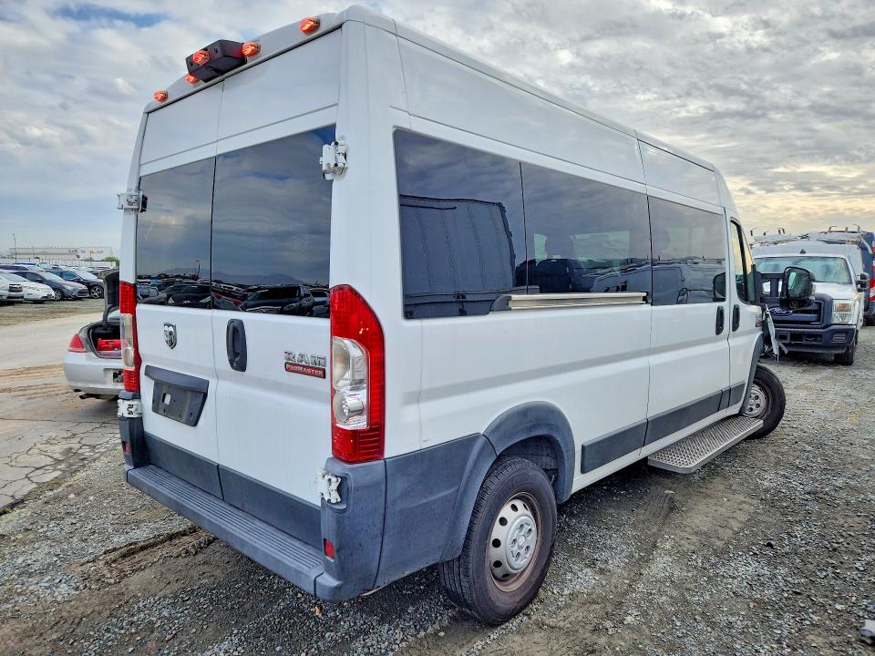 77069725 :رقم المزاد ، 3C6TRVPG9KE523425 vin ، 2019 Ram Promaster 2500 مزاد بيع