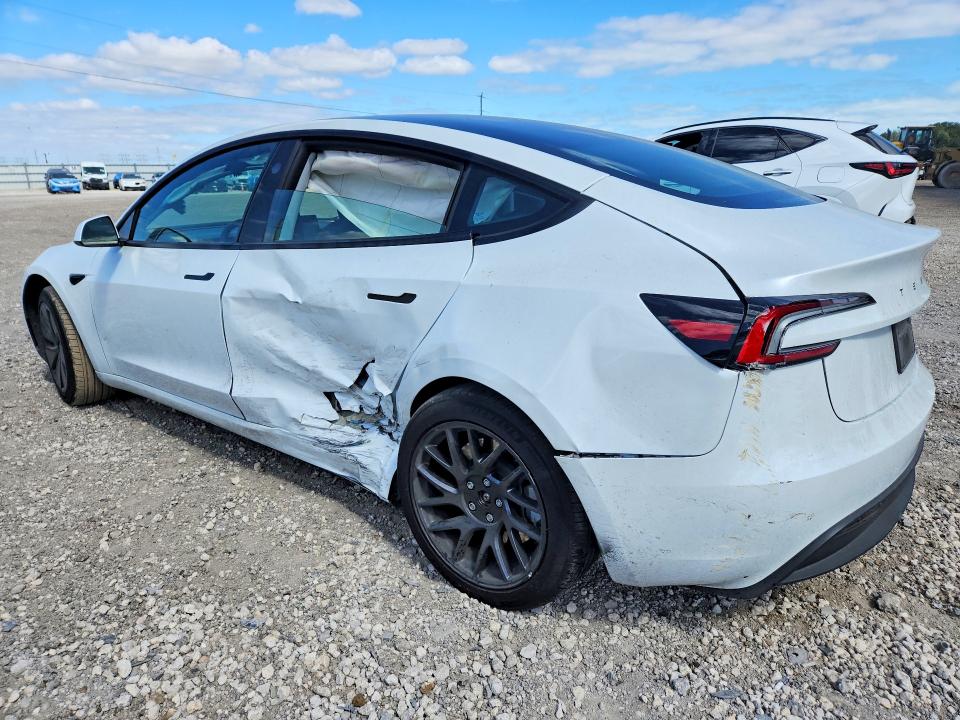 2025 Tesla Model 3 მანქანა იყიდება აუქციონზე, vin: 5YJ3E1EA0SF056675, აუქციონის ნომერი: 78382225