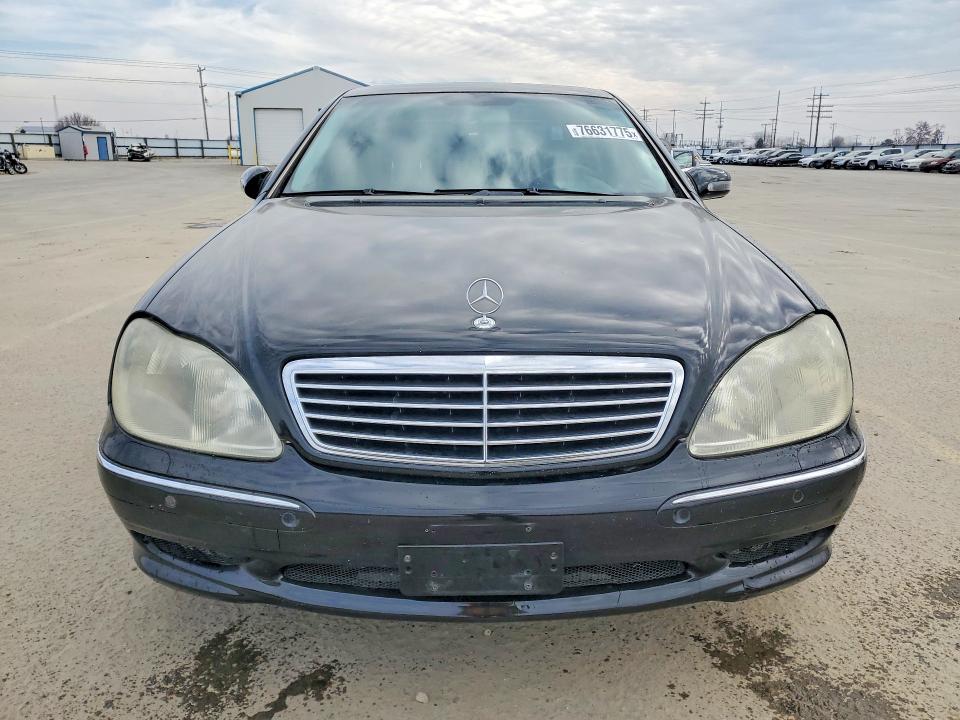 2001 Mercedes-benz S მანქანა იყიდება აუქციონზე, vin: WDBNG73J81A201282, აუქციონის ნომერი: 76631775