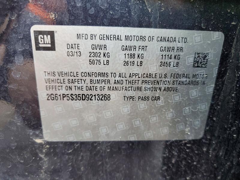 Продажа на аукционе авто 2013 Cadillac Xts, vin: 2G61P5S35D9213268, номер лота: 76579605