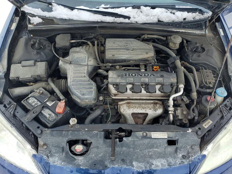 76130705 :رقم المزاد ، 2HGES16624H936996 vin ، 2004 Honda Civic مزاد بيع