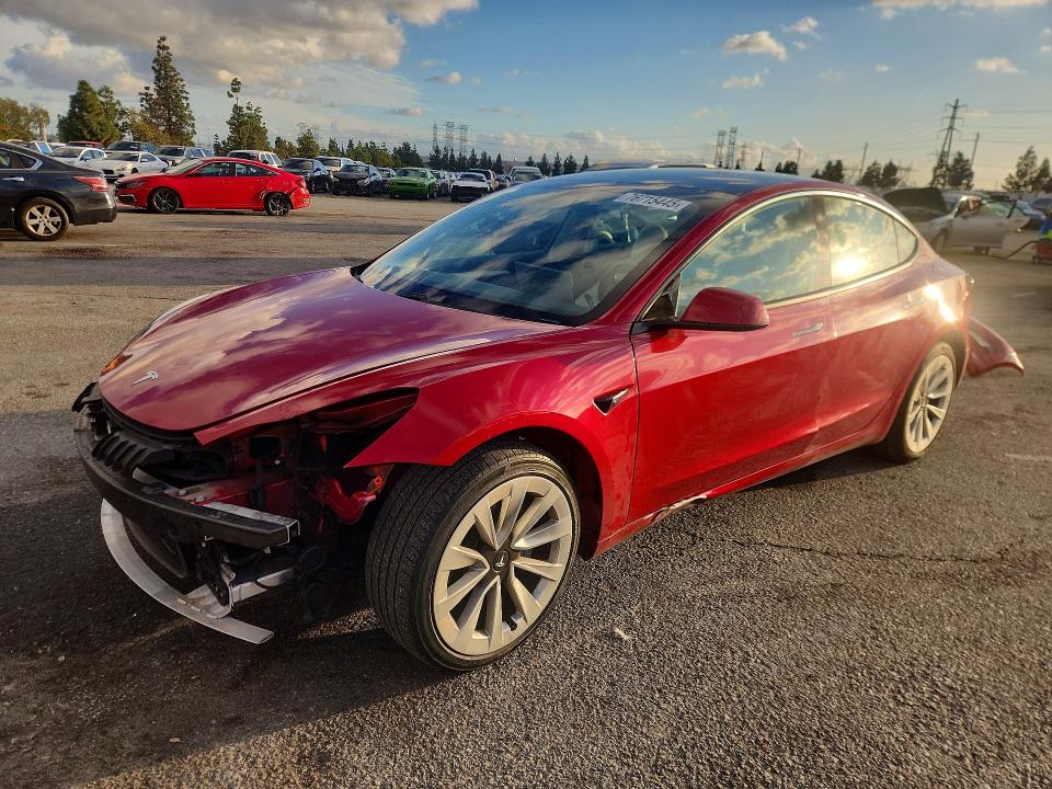 Aukcja sprzedaży 2021 Tesla Model 3, vin: 5YJ3E1EBXMF082986, numer aukcji: 76715445