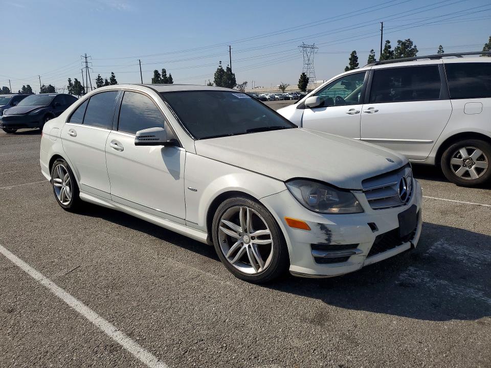 Aukcja sprzedaży 2012 Mercedes-benz C, vin: WDDGF4HB8CA610498, numer aukcji: 76398615