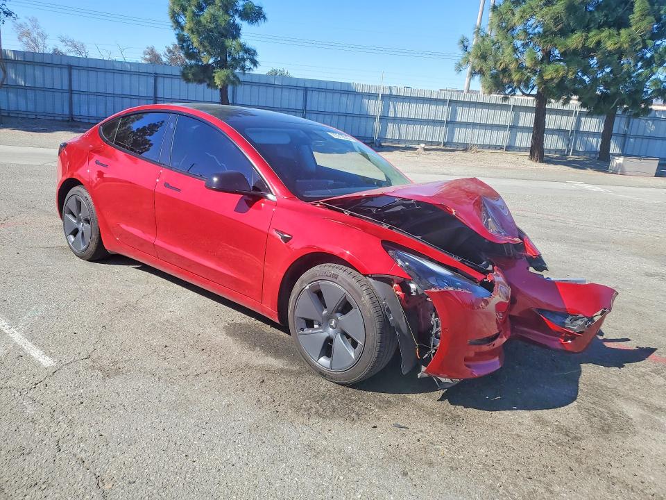 75979335 :رقم المزاد ، 5YJ3E1EB8NF184451 vin ، 2022 Tesla Model 3 مزاد بيع