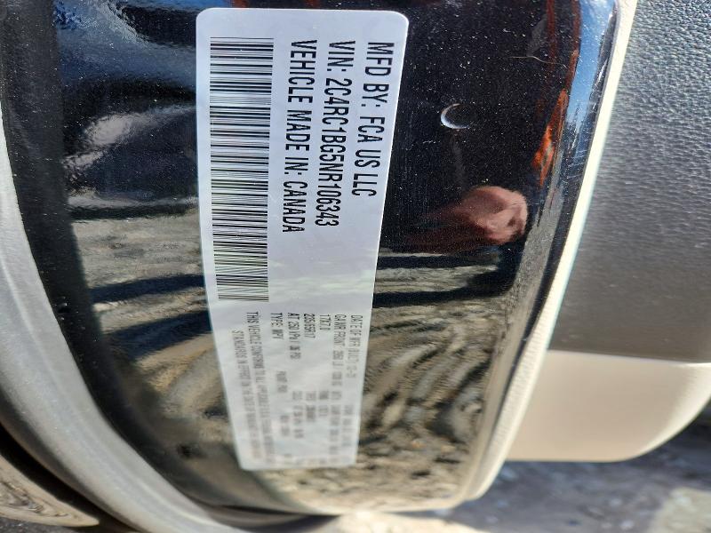 Продажа на аукционе авто 2022 Chrysler Pacifica, vin: 2C4RC1BG5NR106343, номер лота: 78162195