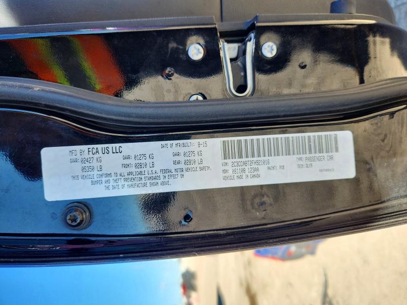 Продажа на аукционе авто 2015 Chrysler 300, vin: 2C3CCABT2FH921016, номер лота: 75834445