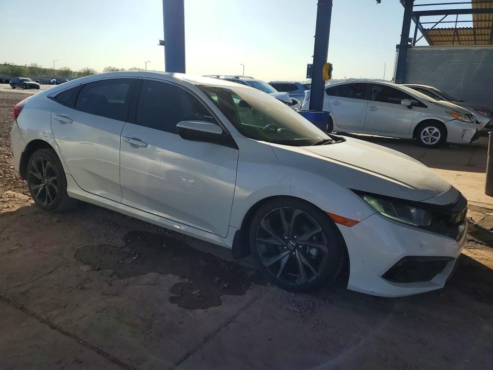 2019 Honda Civic მანქანა იყიდება აუქციონზე, vin: 19XFC2F81KE019886, აუქციონის ნომერი: 75856685