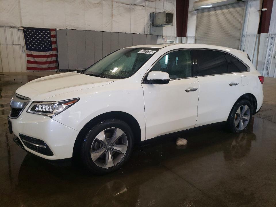 Продажа на аукционе авто 2016 Acura Mdx, vin: 5FRYD4H29GB034498, номер лота: 76609585