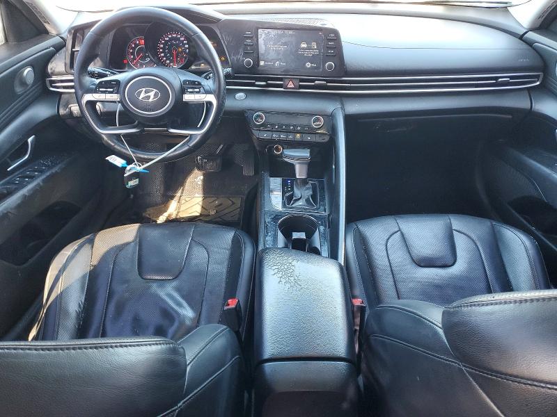 2021 Hyundai Elantra მანქანა იყიდება აუქციონზე, vin: KMHLN4AG2MU100581, აუქციონის ნომერი: 72992505