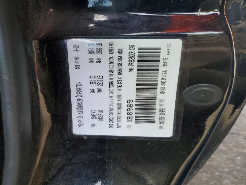 77180185 :رقم المزاد ، 1C3EL45X72N300798 vin ، 2002 Chrysler Sebring مزاد بيع