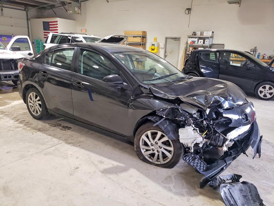 2012 Mazda 3 მანქანა იყიდება აუქციონზე, vin: JM1BL1W8XC1656501, აუქციონის ნომერი: 78850185