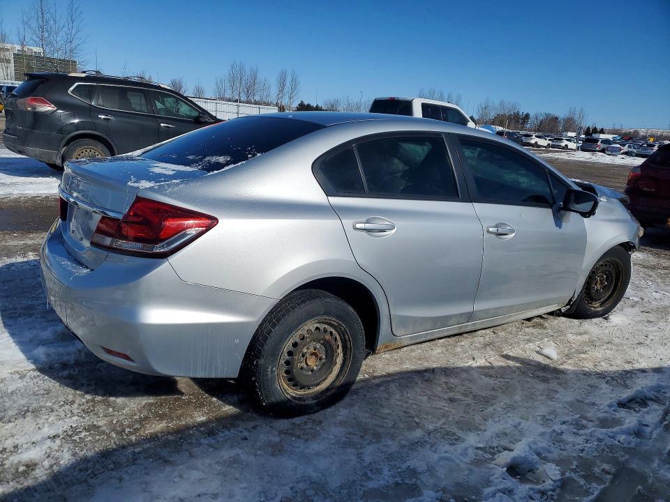 77015075 :رقم المزاد ، 2HGFB2F55EH041196 vin ، 2014 Honda Civic مزاد بيع