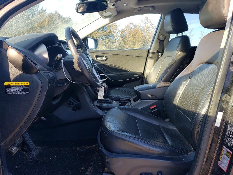 78879355 :رقم المزاد ، 5XYZUDLB1HG436300 vin ، 2017 Hyundai Santa Fe مزاد بيع