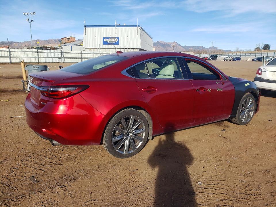 2019 Mazda 6 მანქანა იყიდება აუქციონზე, vin: JM1GL1XY9K1504860, აუქციონის ნომერი: 75636995