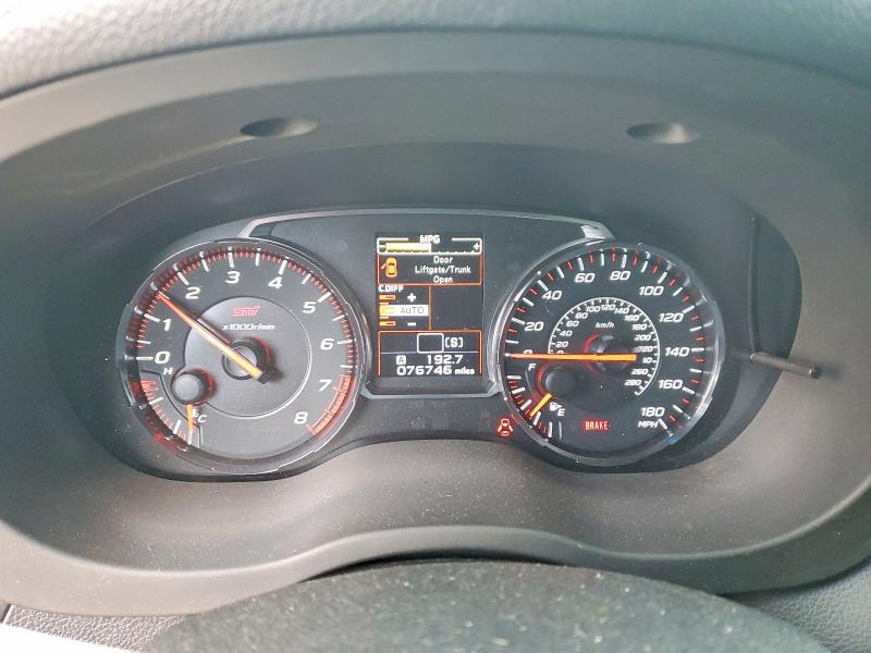 Aukcja sprzedaży 2018 Subaru Wrx, vin: JF1VA2M67J9821905, numer aukcji: 76639065