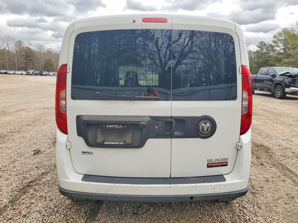 2017 Ram Promaster City მანქანა იყიდება აუქციონზე, vin: ZFBERFBB5H6E10305, აუქციონის ნომერი: 78139955