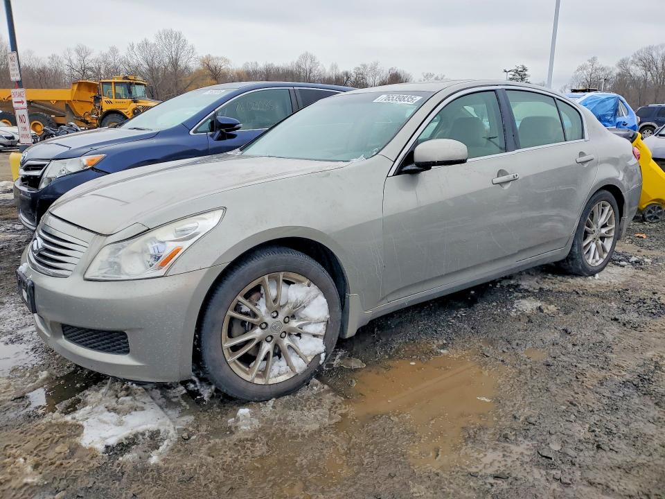 76539835 :رقم المزاد ، JNKBV61F48M259089 vin ، 2008 Infiniti G35 مزاد بيع