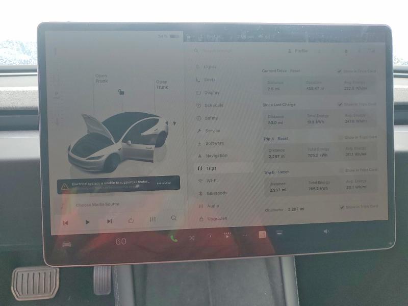 Продаж на аукціоні авто 2025 Tesla Model 3, vin: 5YJ3E1EA5SF061886, номер лоту: 75960085