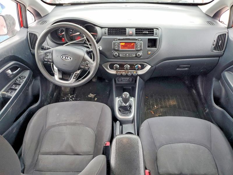 2013 Kia Rio Lx მანქანა იყიდება აუქციონზე, vin: KNADM4A30D6121830, აუქციონის ნომერი: 76949685