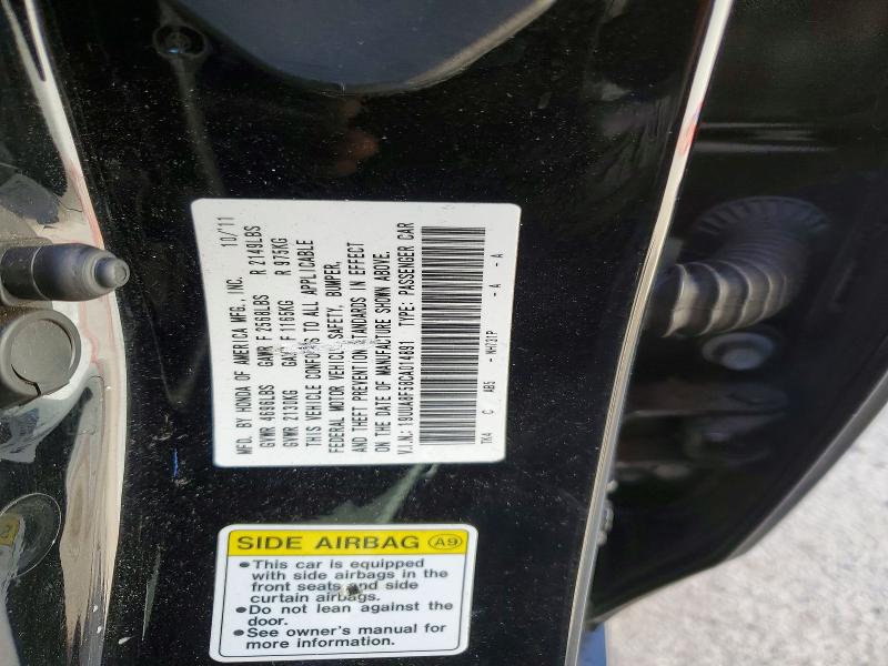 Aukcja sprzedaży 2012 Acura Tl, vin: 19UUA8F58CA014891, numer aukcji: 77578725