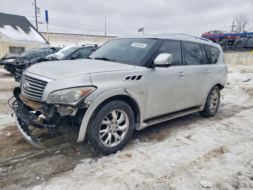 Продажа на аукционе авто 2014 Infiniti Qx80, vin: JN8AZ2NC2E9351587, номер лота: 76586045