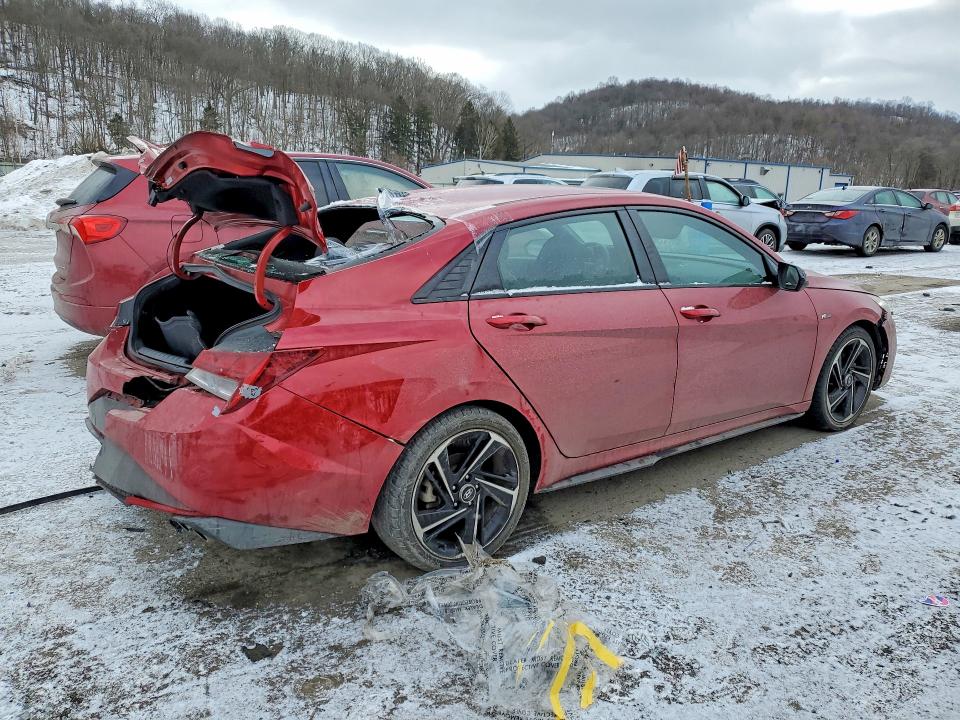 2023 Hyundai Elantra მანქანა იყიდება აუქციონზე, vin: KMHLR4AF0PU509856, აუქციონის ნომერი: 76667085