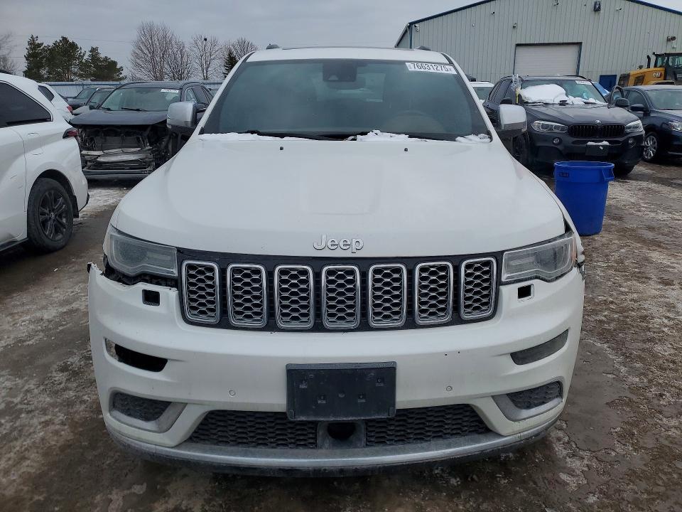 2017 Jeep Grand Cherokee მანქანა იყიდება აუქციონზე, vin: 1C4RJFJG5HC854642, აუქციონის ნომერი: 76631275