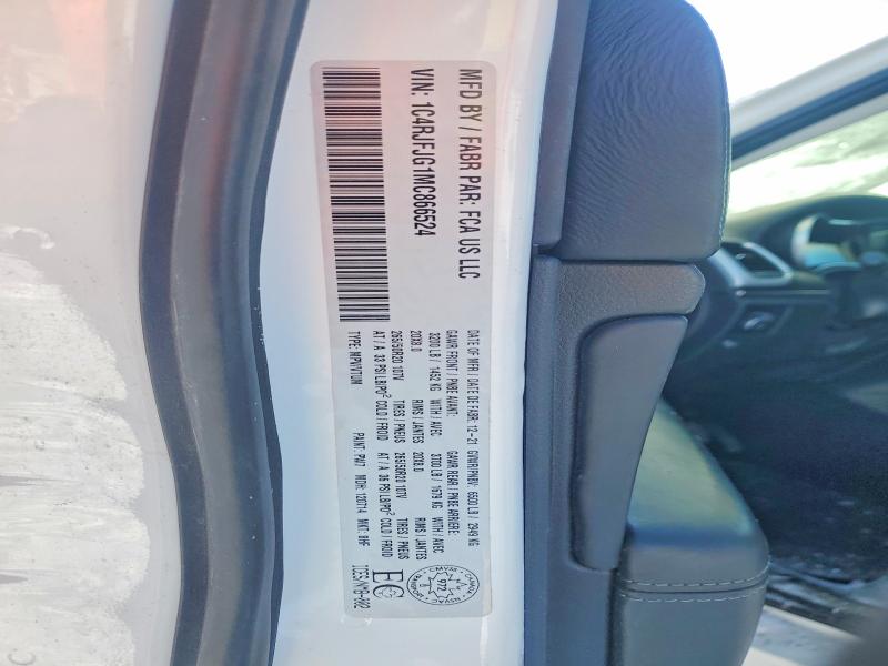 Aukcja sprzedaży 2021 Jeep Grand Cher, vin: 1C4RJFJG1MC866524, numer aukcji: 74677285