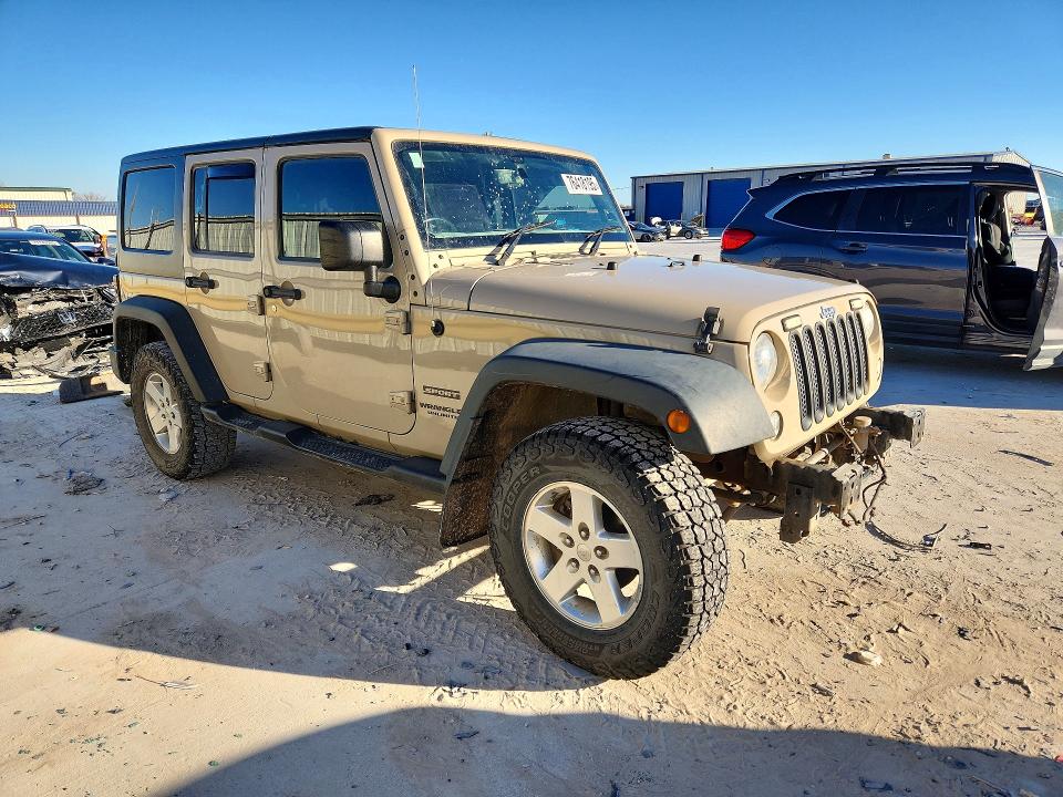 Продажа на аукционе авто 2016 Jeep Wrangler Unlimited, vin: 1C4BJWKG9GL266399, номер лота: 76418195